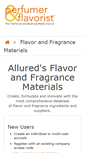 Mobile Screenshot of dir.perfumerflavorist.com